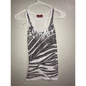 Sequined Tank